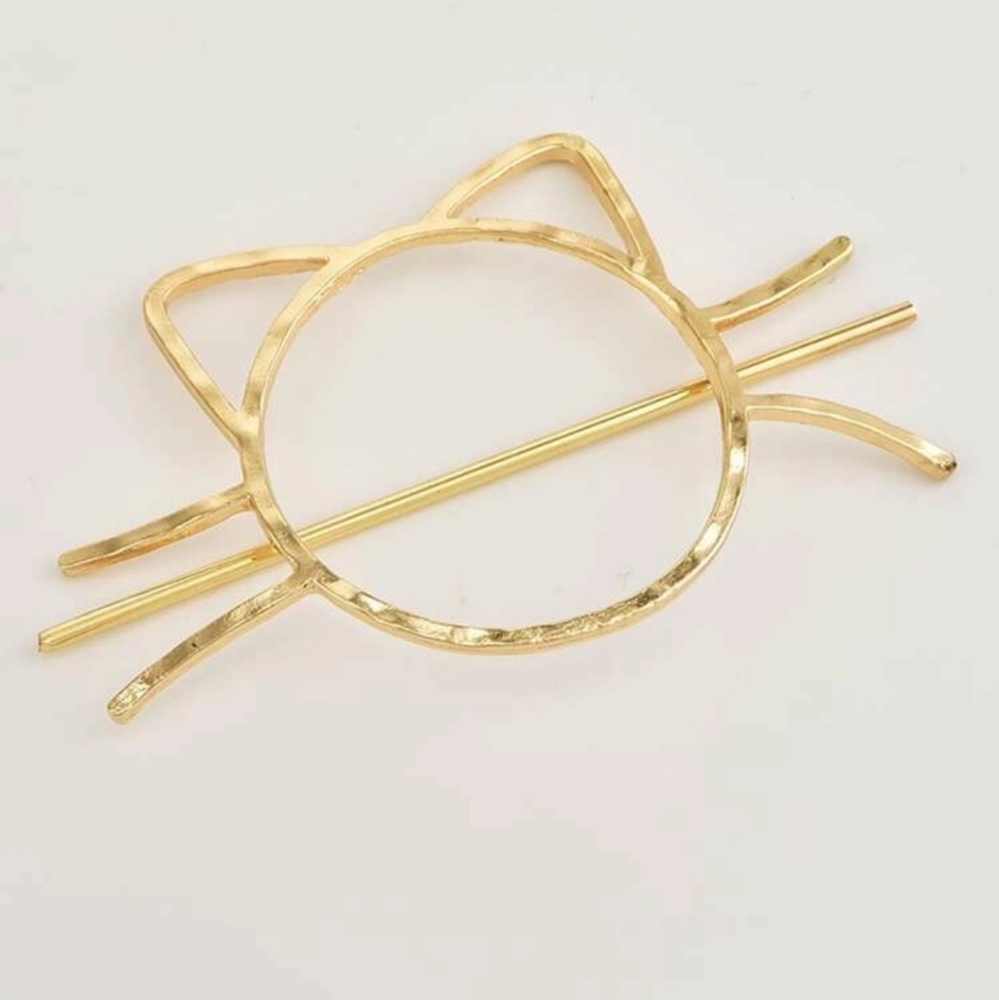 Kitty Cat Hair Clasp - Picture 3 of 4